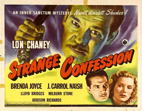 Strange Confession - Movie Poster