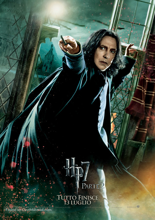 Harry Potter and the Deathly Hallows - Part 2 - Italian Movie Poster