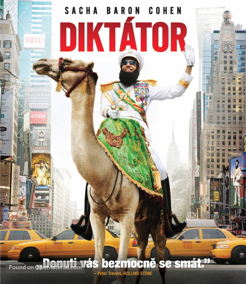 The Dictator - Czech Blu-Ray movie cover