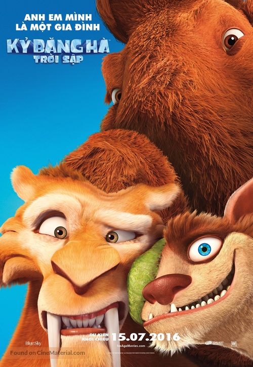 Ice Age: Collision Course - Vietnamese Movie Poster