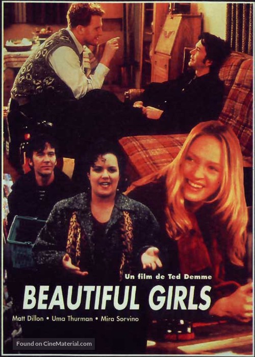 Beautiful Girls - French Movie Poster