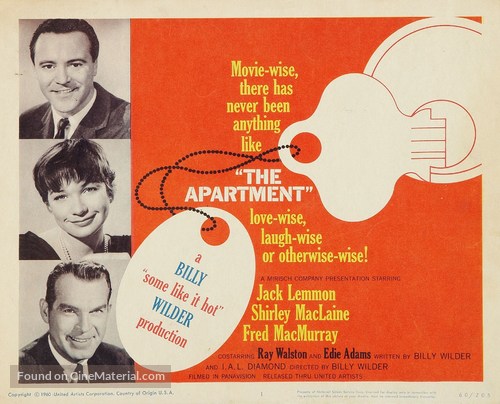 The Apartment - Movie Poster