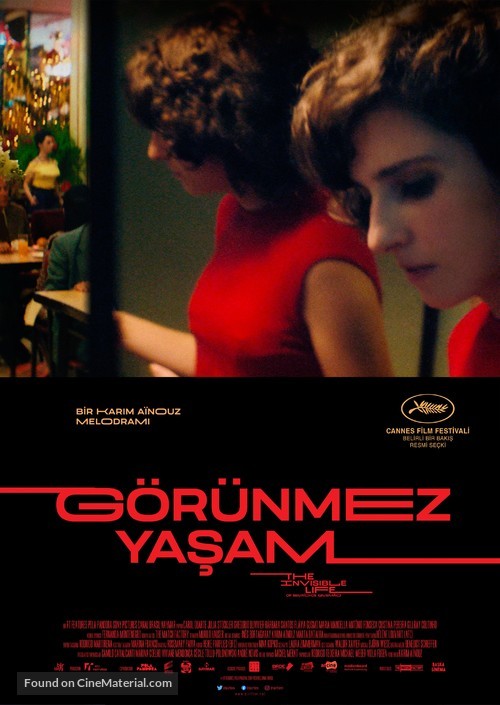 A Vida Invis&iacute;vel - Turkish Movie Poster