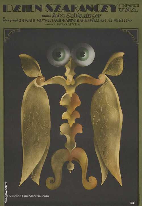 The Day of the Locust - Polish Movie Poster