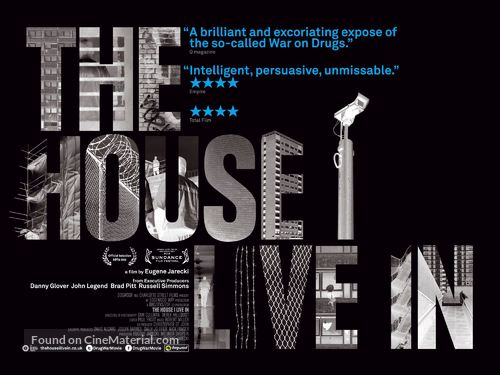 The House I Live In - British Movie Poster