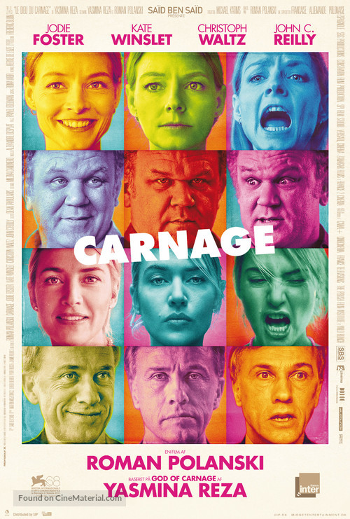 Carnage - Danish Movie Poster
