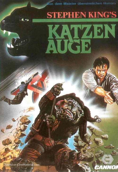 Cat&#039;s Eye - German VHS movie cover