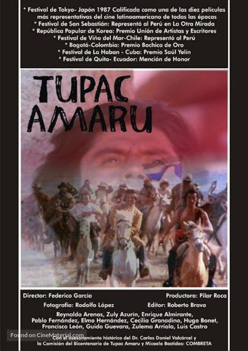 Tupac Amaru - Peruvian Movie Poster