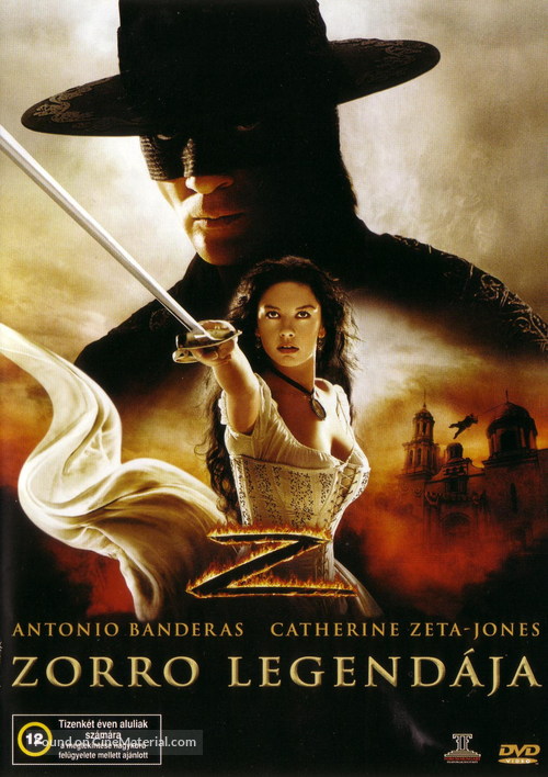 The Legend of Zorro - Hungarian DVD movie cover