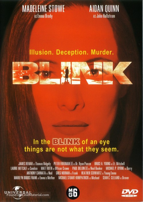 Blink - Dutch DVD movie cover