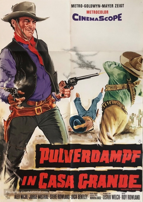 Gunfighters of Casa Grande - German Movie Poster