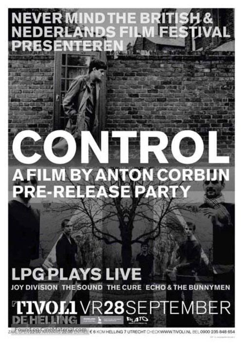 Control - Dutch Movie Poster
