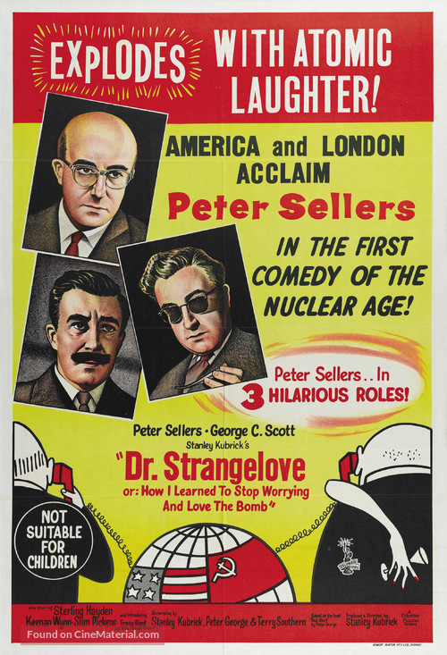 Dr. Strangelove - Australian Movie Poster