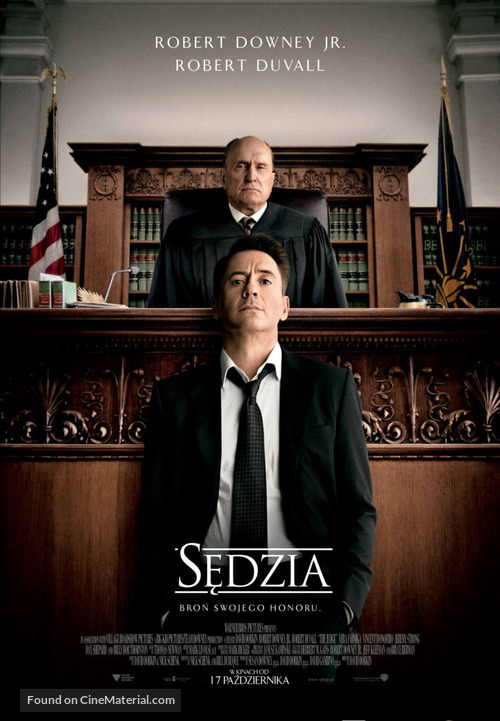 The Judge - Polish Movie Poster