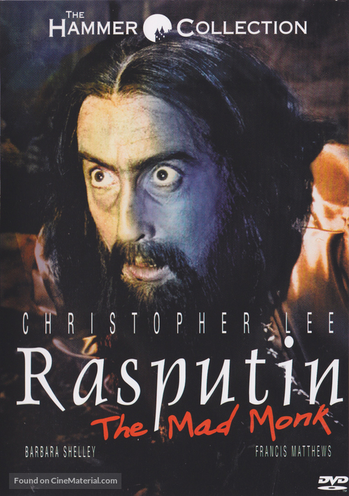 Rasputin: The Mad Monk - DVD movie cover