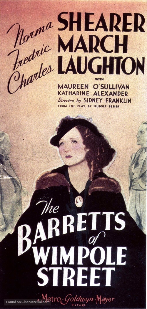 The Barretts of Wimpole Street - Movie Poster