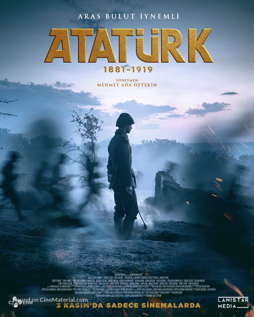 &quot;Atat&uuml;rk 1881 - 1919&quot; - Turkish Movie Poster