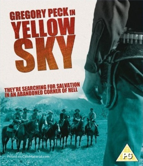 Yellow Sky - British Blu-Ray movie cover