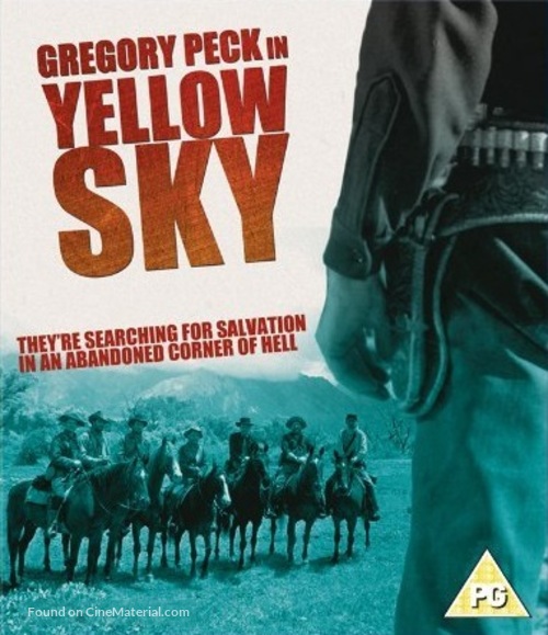 Yellow Sky - British Blu-Ray movie cover