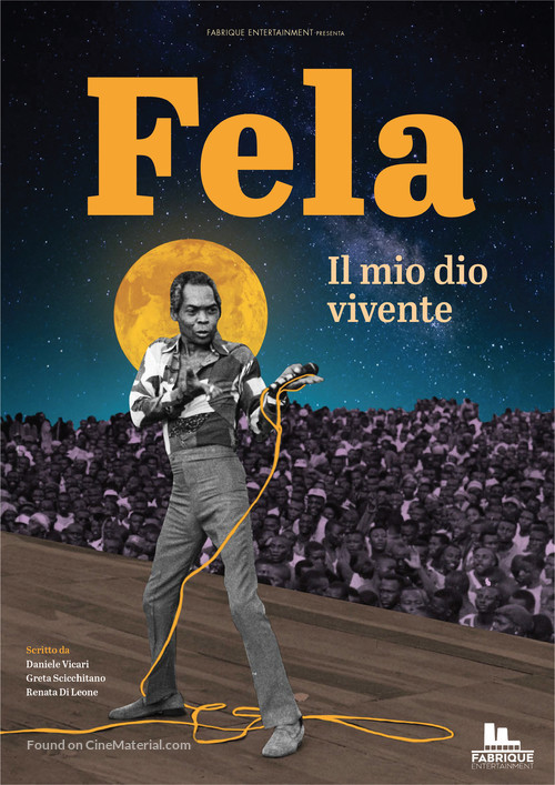 Fela, il mio Dio vivente - Italian Movie Poster