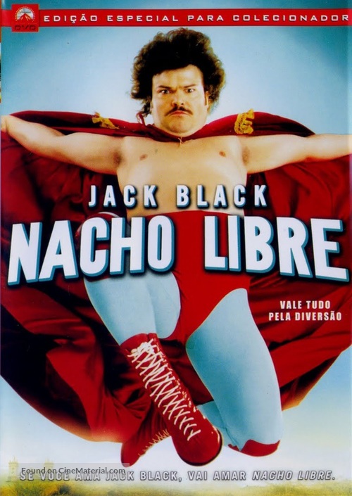 Nacho Libre - Brazilian DVD movie cover