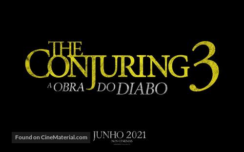 The Conjuring: The Devil Made Me Do It - Portuguese Logo