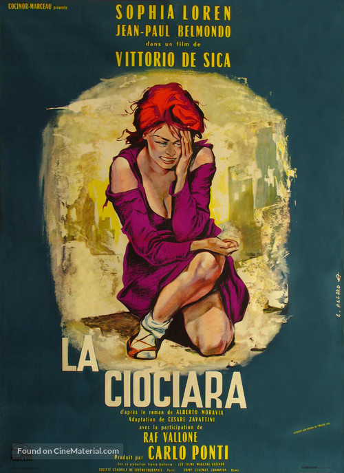 La ciociara - French Movie Poster