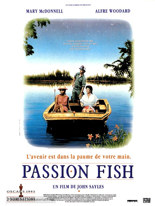 Passion Fish - French Movie Poster