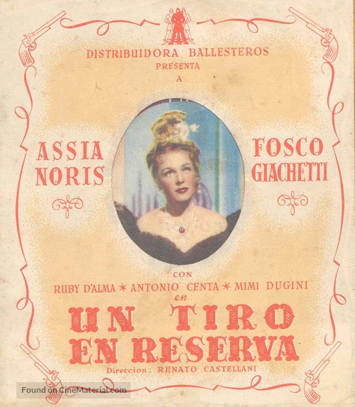 Un colpo di pistola - Spanish Movie Poster