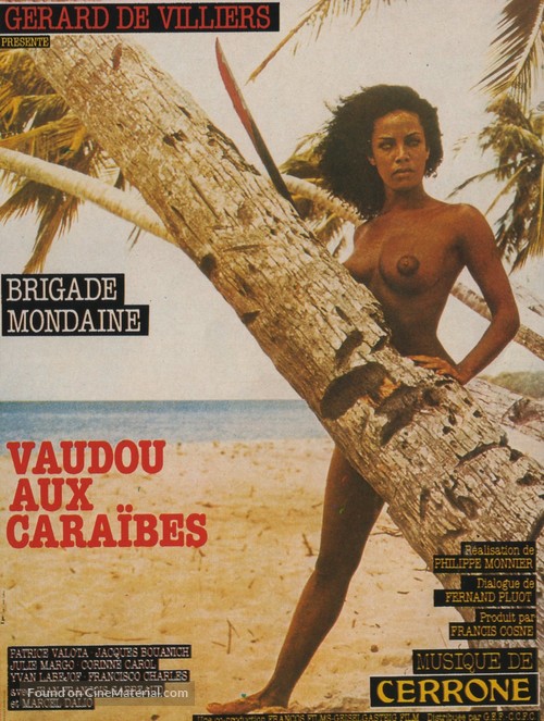 Brigade mondaine: Vaudou aux Cara&iuml;bes - French Movie Poster