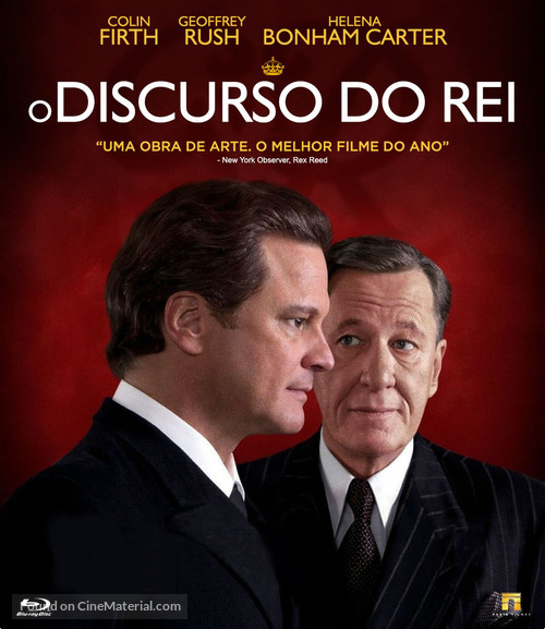 The King&#039;s Speech - Brazilian Movie Cover
