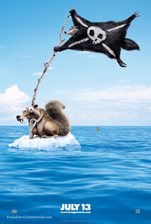 Ice Age: Continental Drift - Movie Poster