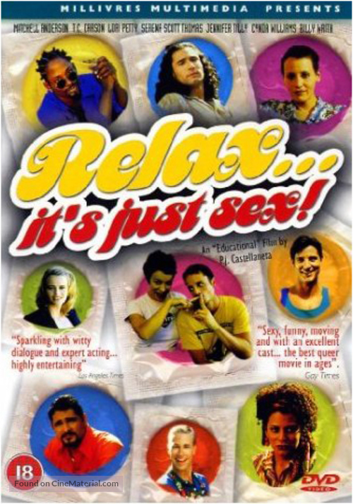 Relax... It&#039;s Just Sex - British Movie Poster