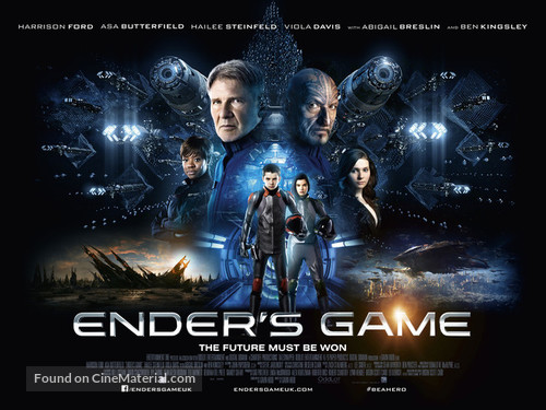 Ender&#039;s Game - British Movie Poster