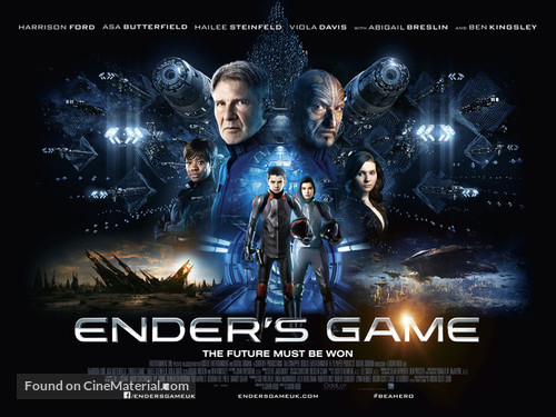 Ender&#039;s Game - British Movie Poster