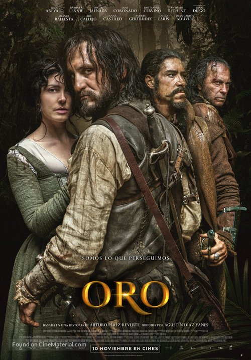 Oro - Spanish Movie Poster