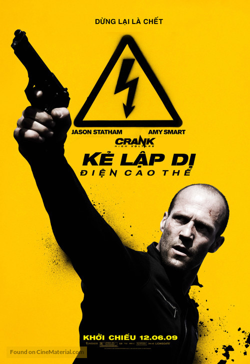 Crank: High Voltage - Vietnamese Movie Poster