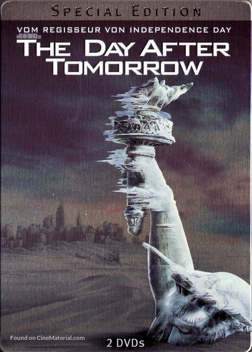 The Day After Tomorrow - German DVD movie cover