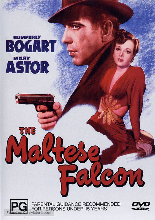 The Maltese Falcon - Australian DVD movie cover