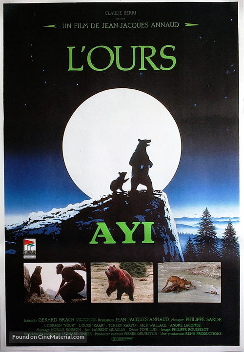 L&#039;ours - Turkish Movie Poster