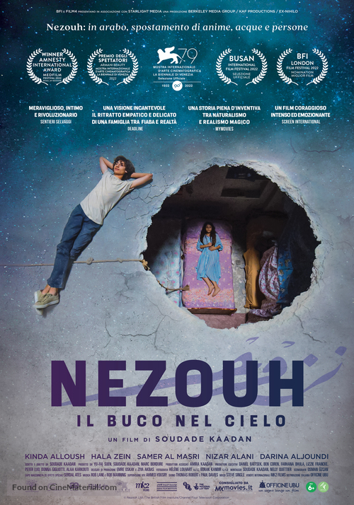 Nezouh - Italian Movie Poster