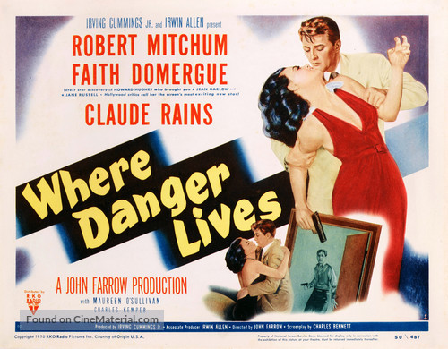 Where Danger Lives - Movie Poster