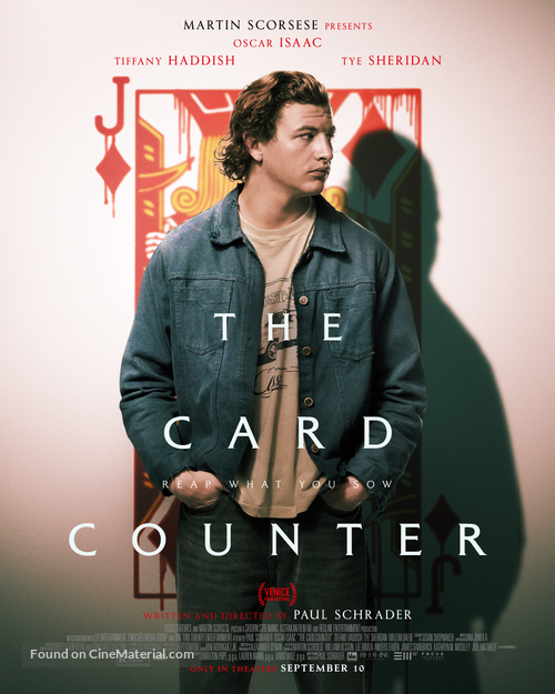 The Card Counter - Movie Poster