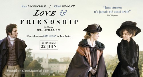 Love &amp; Friendship - French Movie Poster