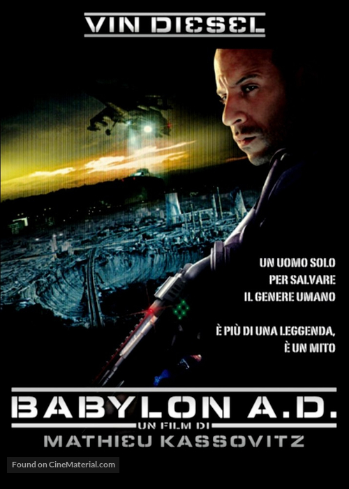 Babylon A.D. - Italian Movie Cover