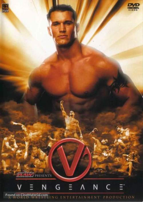 WWE Vengeance - DVD movie cover