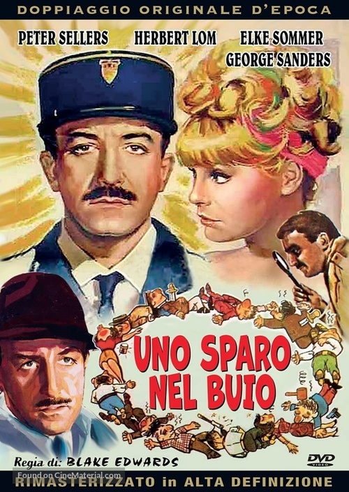 A Shot in the Dark - Italian DVD movie cover