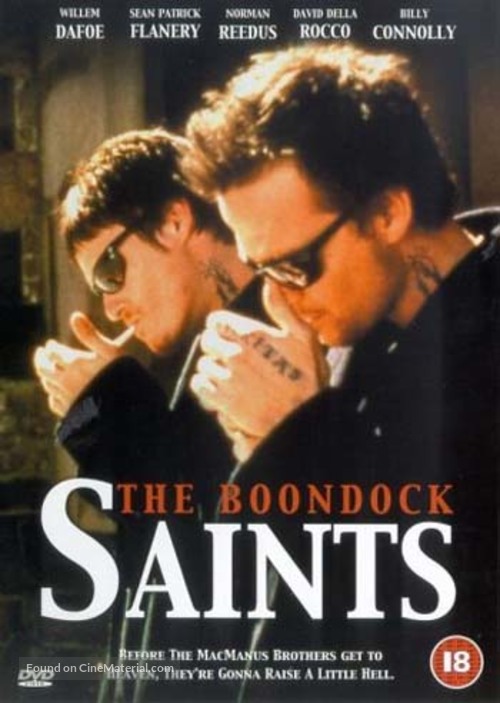 The Boondock Saints - British DVD movie cover