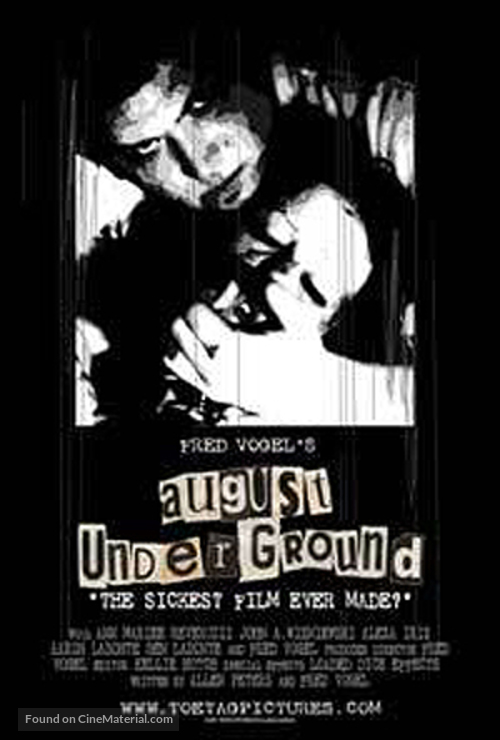 August Underground - poster