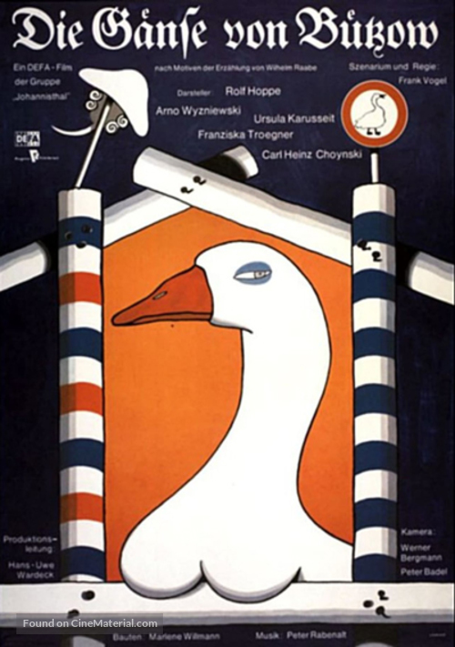 Die G&auml;nse von B&uuml;tzow - German Movie Poster